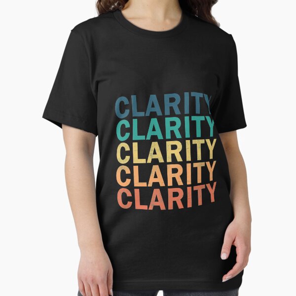 Item preview, Clarity Name T Shirt - Clarity Vintage Retro Clarity Name Gift Item Tee designed and sold by cattontawn.