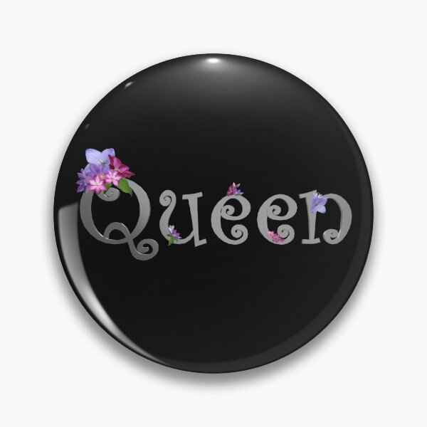 Item preview, Floral Queen with Cute Lettering designed and sold by AloraDawnEve.