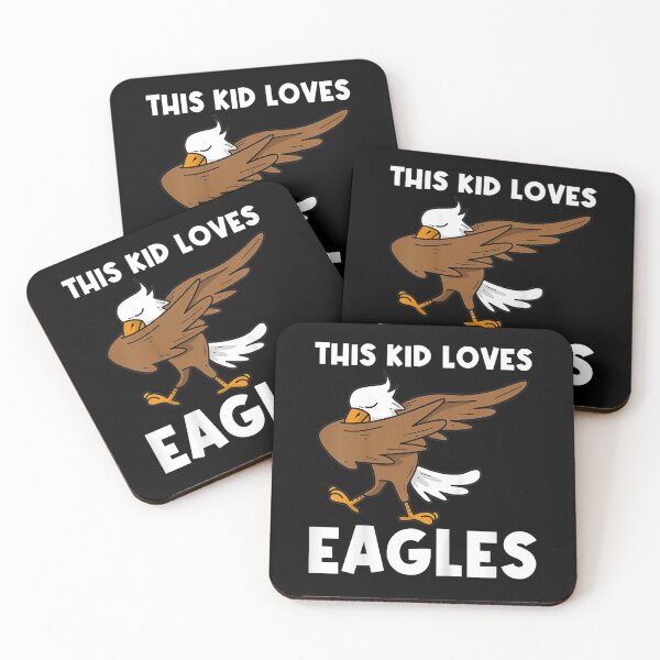 Item preview, Cool Eagle Kids Boys Dabbing Bald Flying Animal  designed and sold by GodivaShop.