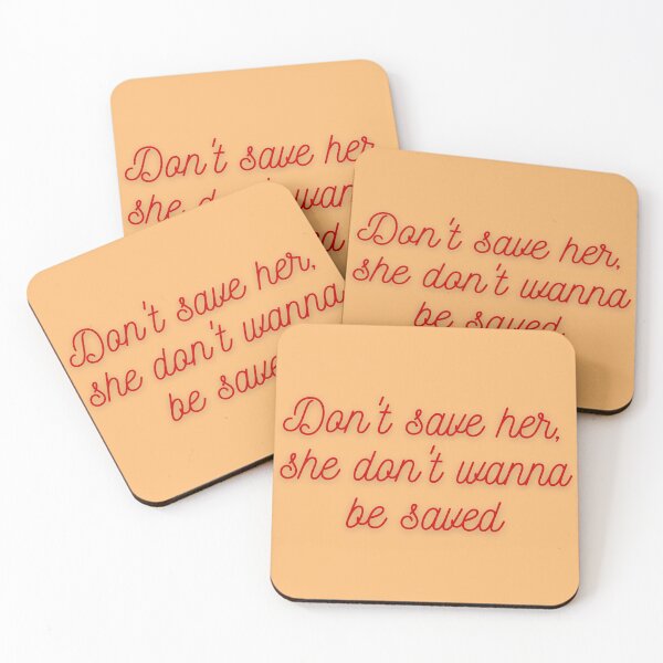 Item preview, Don't save her she don't wanna be saved designed and sold by reb21052.