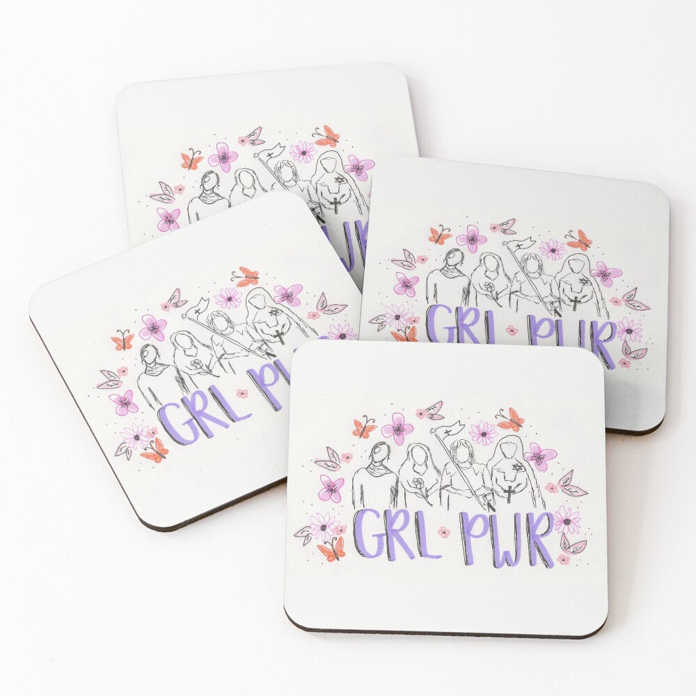 Item preview, Coasters (Set of 4) designed and sold by LetteredGoods.