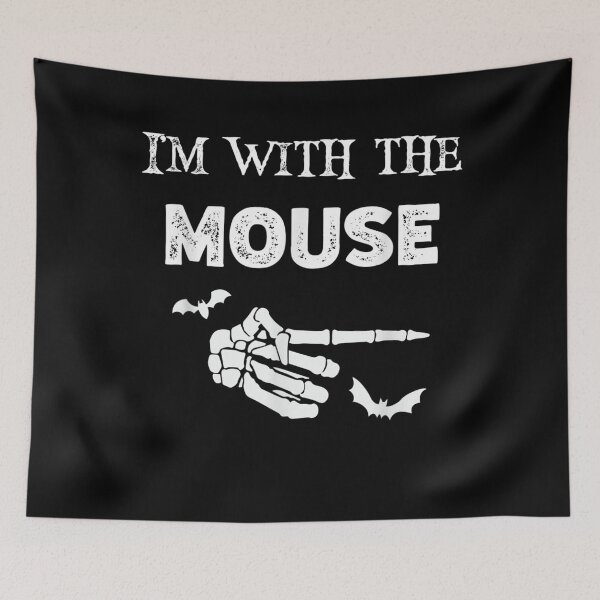 Item preview, I'm with the Mouse Lazy Halloween Costume Funny Couple  designed and sold by RogerGift.