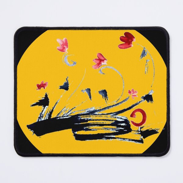 Item preview, FLOWERS Red wild flowers dancing in the wind designed and sold by manuelunsui.