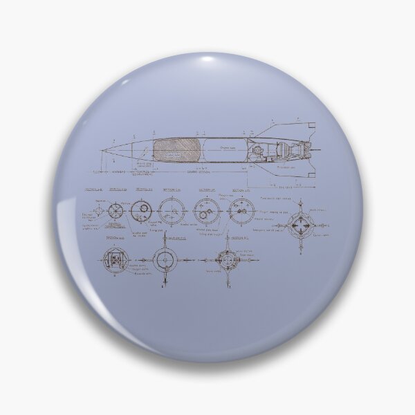 Item preview, V2 Rocket | V-2 Rocket Blueprint designed and sold by brooklyntowner.