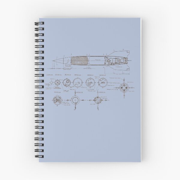 Item preview, V2 Rocket | V-2 Rocket Blueprint designed and sold by brooklyntowner.