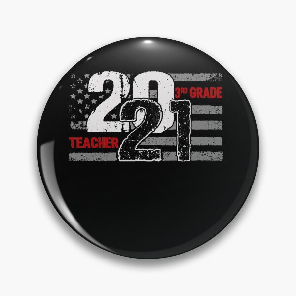 Item preview, 3rd Grade Teacher 2021 Distressed American Flag Pullover Hoodie designed and sold by EuphemiaShop.