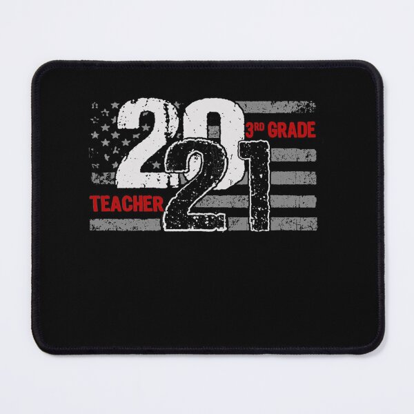Item preview, 3rd Grade Teacher 2021 Distressed American Flag Pullover Hoodie designed and sold by EuphemiaShop.