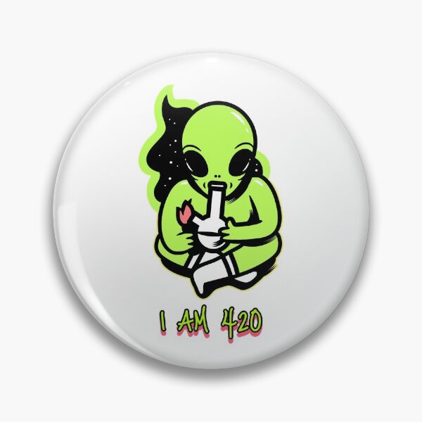 Item preview, I AM 420 Alien designed and sold by HigherMartians.