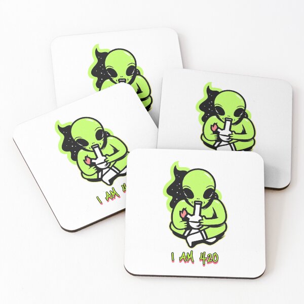 Item preview, I AM 420 Alien designed and sold by HigherMartians.