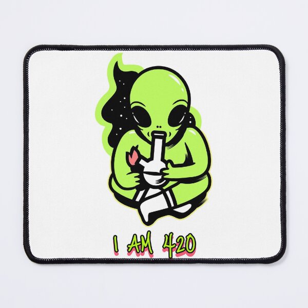 Item preview, I AM 420 Alien designed and sold by HigherMartians.