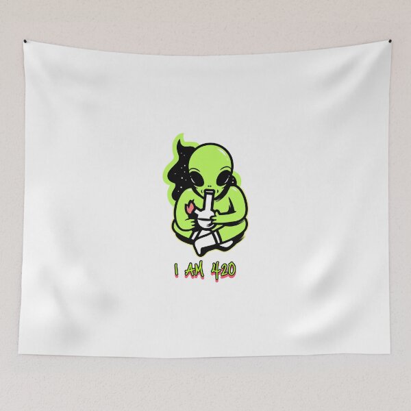 Item preview, I AM 420 Alien designed and sold by HigherMartians.