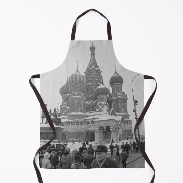 Item preview, Retro Snowy Kremlin designed and sold by Cryptodesignz.