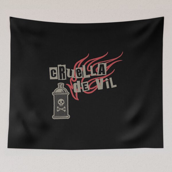 Item preview, Cruell4.De.Vil Spray Paint Logo Classic designed and sold by BibiPeeples.