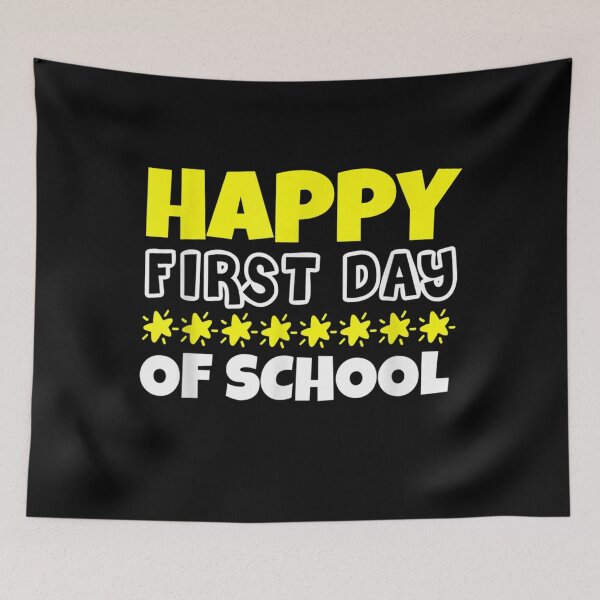 Item preview, Happy First Day of School, back to School Humor Appareal  designed and sold by DaiShop.