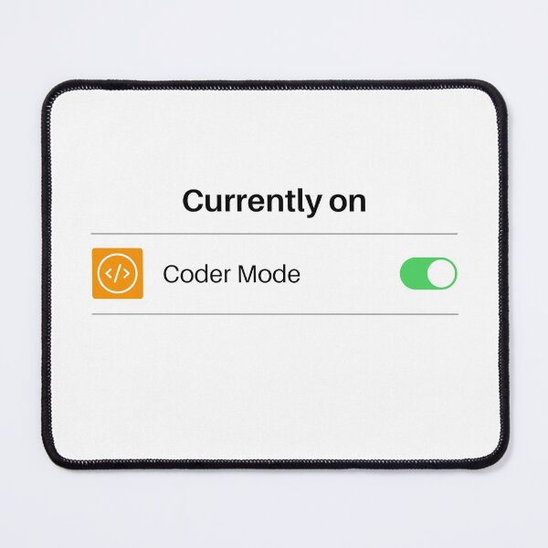 Item preview, Coder Mode| Coding/Coder software engineer developer programmer geek coder STEM designed and sold by brinikki.
