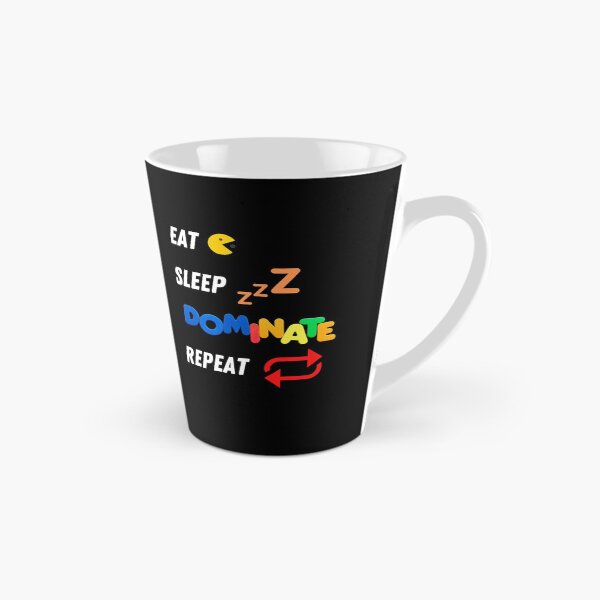 Item preview, Eat Sleep Dominate Repeat Graphic so Cute designed and sold by BibiPeeples.