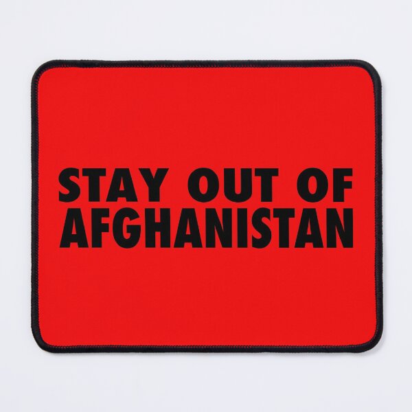 Item preview, Stay Out of Afghanistan (black) designed and sold by YoFlyList.