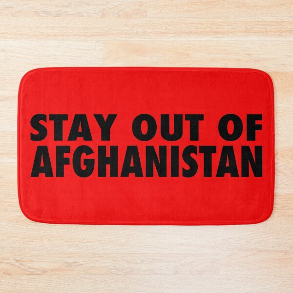 Item preview, Stay Out of Afghanistan (black) designed and sold by YoFlyList.
