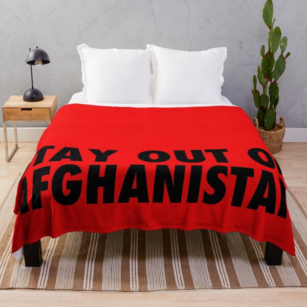 Item preview, Stay Out of Afghanistan (black) designed and sold by YoFlyList.