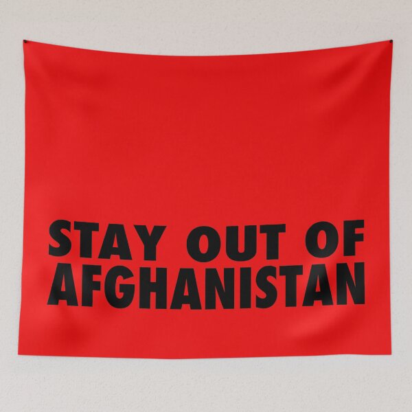 Item preview, Stay Out of Afghanistan (black) designed and sold by YoFlyList.