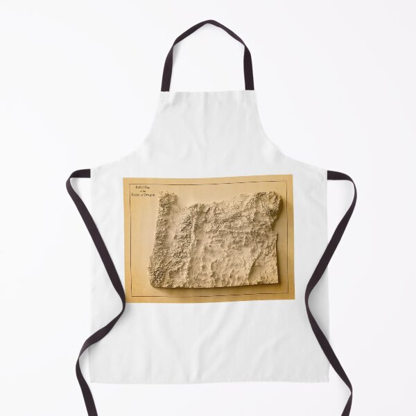 Item preview, Oregon State Relief Map 3D digitally-rendered designed and sold by ThinkAboutMaps.