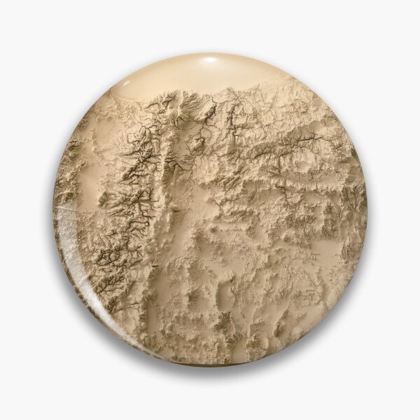 Item preview, Oregon State Relief Map 3D digitally-rendered designed and sold by ThinkAboutMaps.