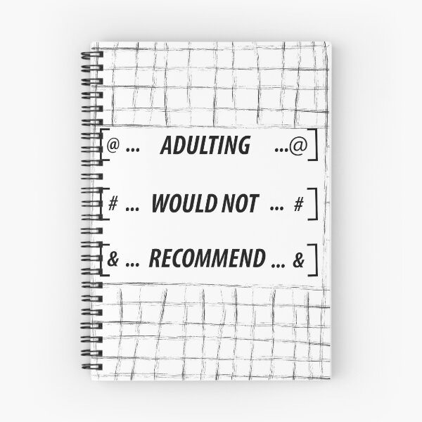 Item preview, Adulting Would Not Recommend Design designed and sold by LapuniStore.