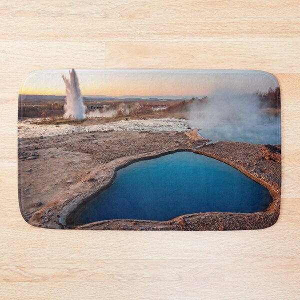 Item preview, Strokkur Geyser & Blesi Pools Iceland designed and sold by Catherine Reading.