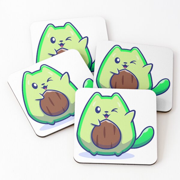 Item preview, MR Avocado Cat designed and sold by hutamaAdi98.