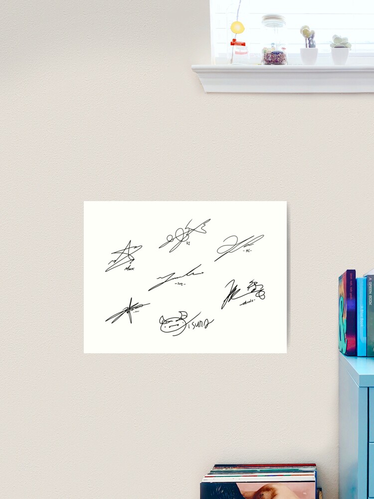 NCT DREAM signatures