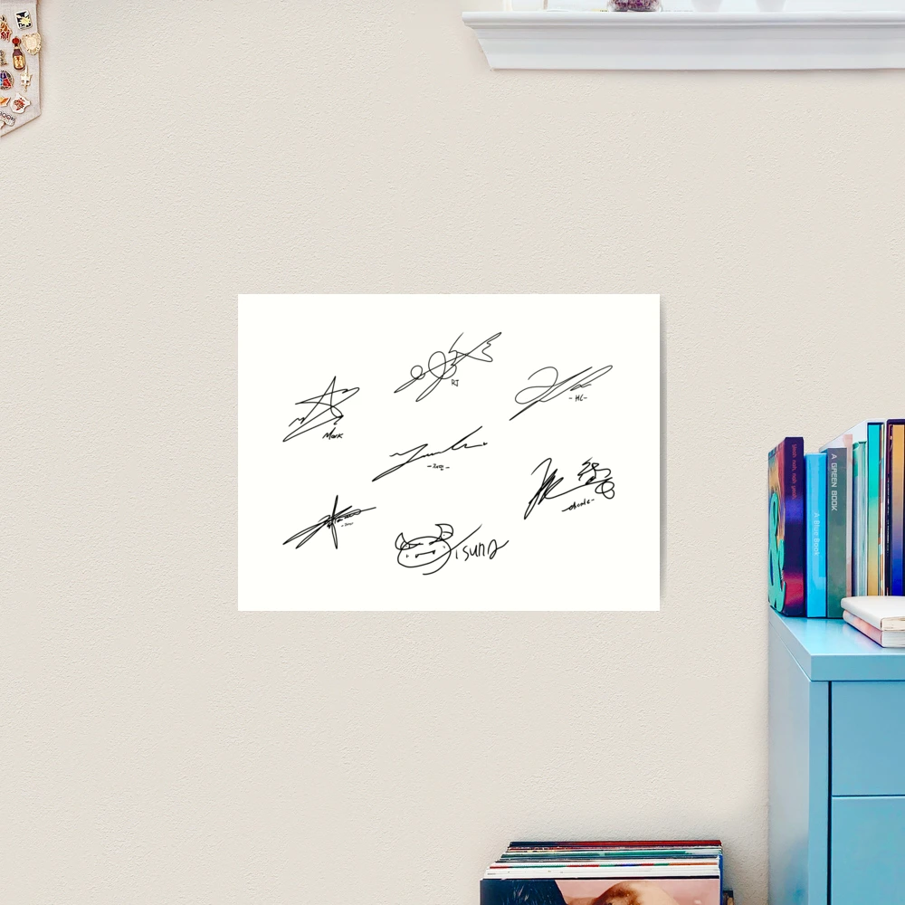 NCT DREAM signatures