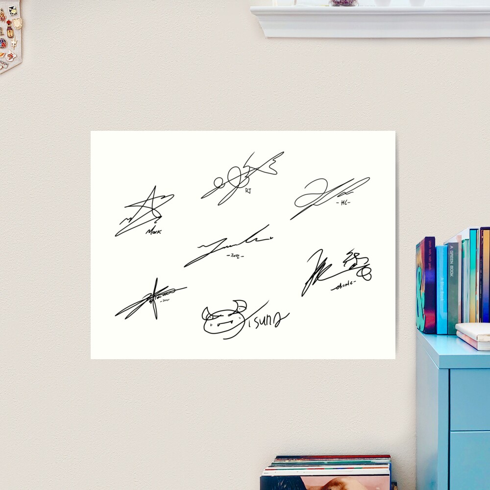 NCT DREAM signatures