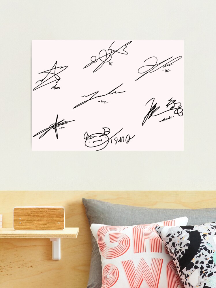 NCT DREAM signatures