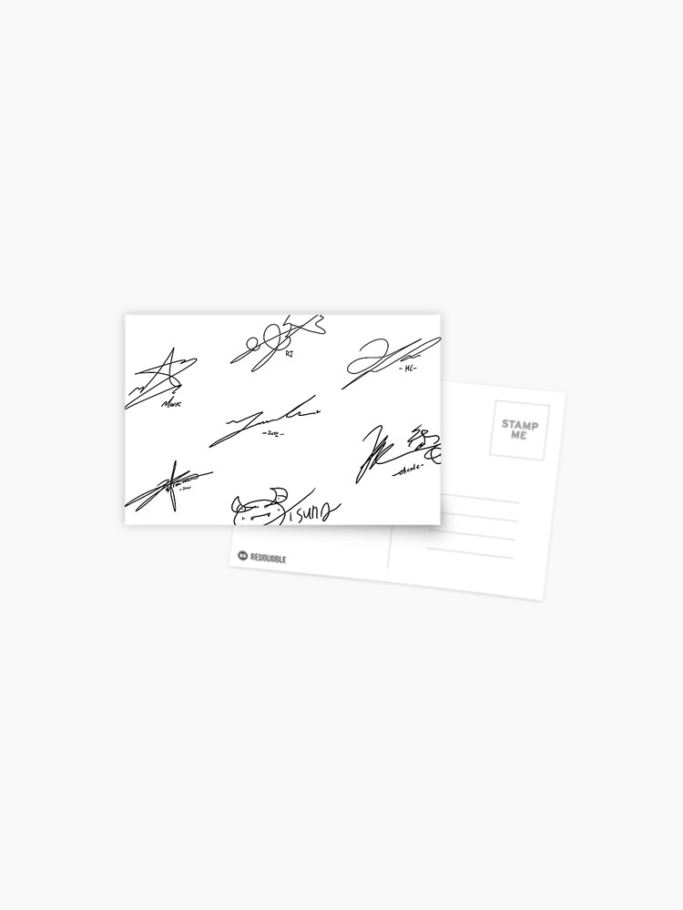 nct dream サイン NCT DREAM signatures