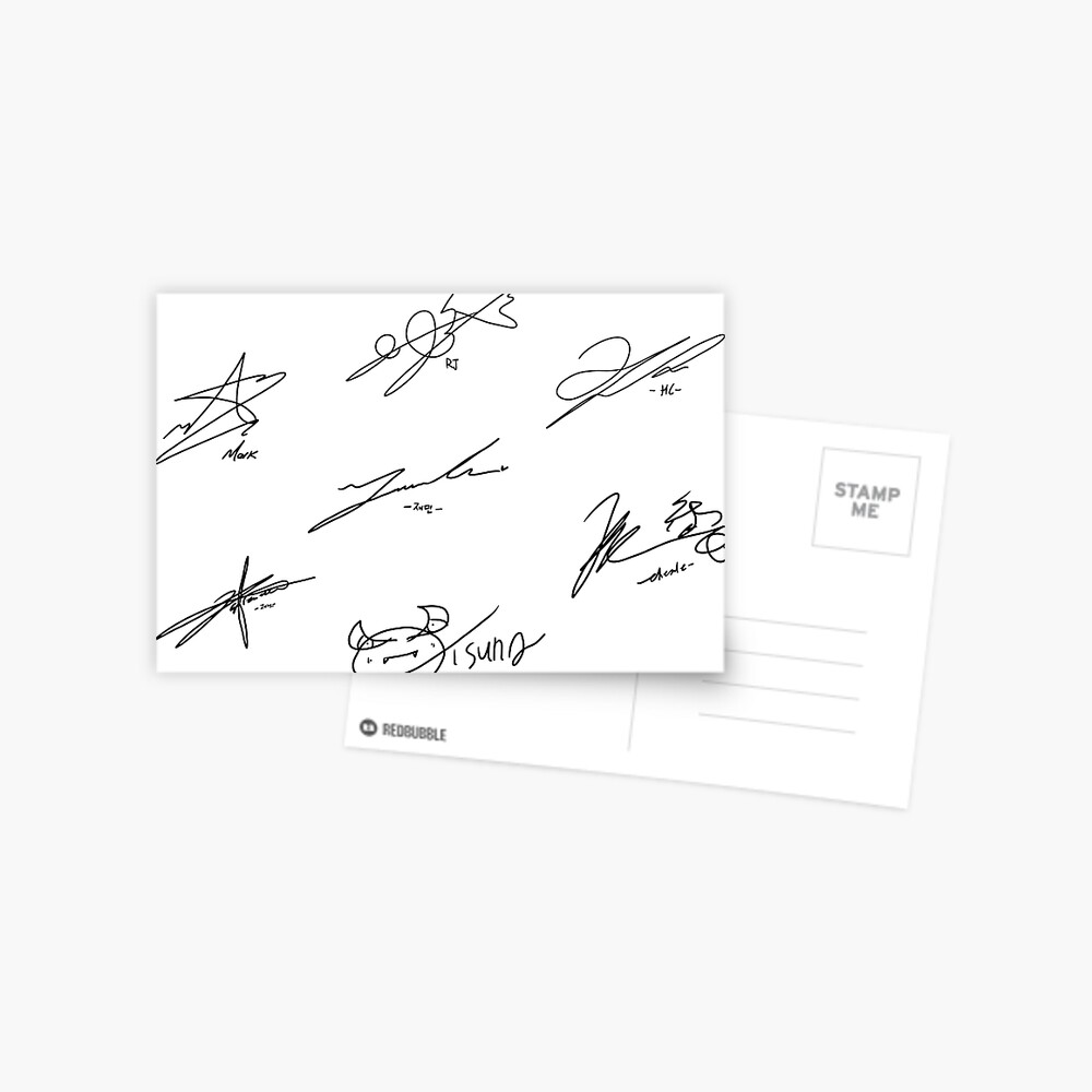 NCT DREAM 127 マーク　直筆サイン入りネームバッジ NCT マーク MARK 直筆サイン ネームプレート