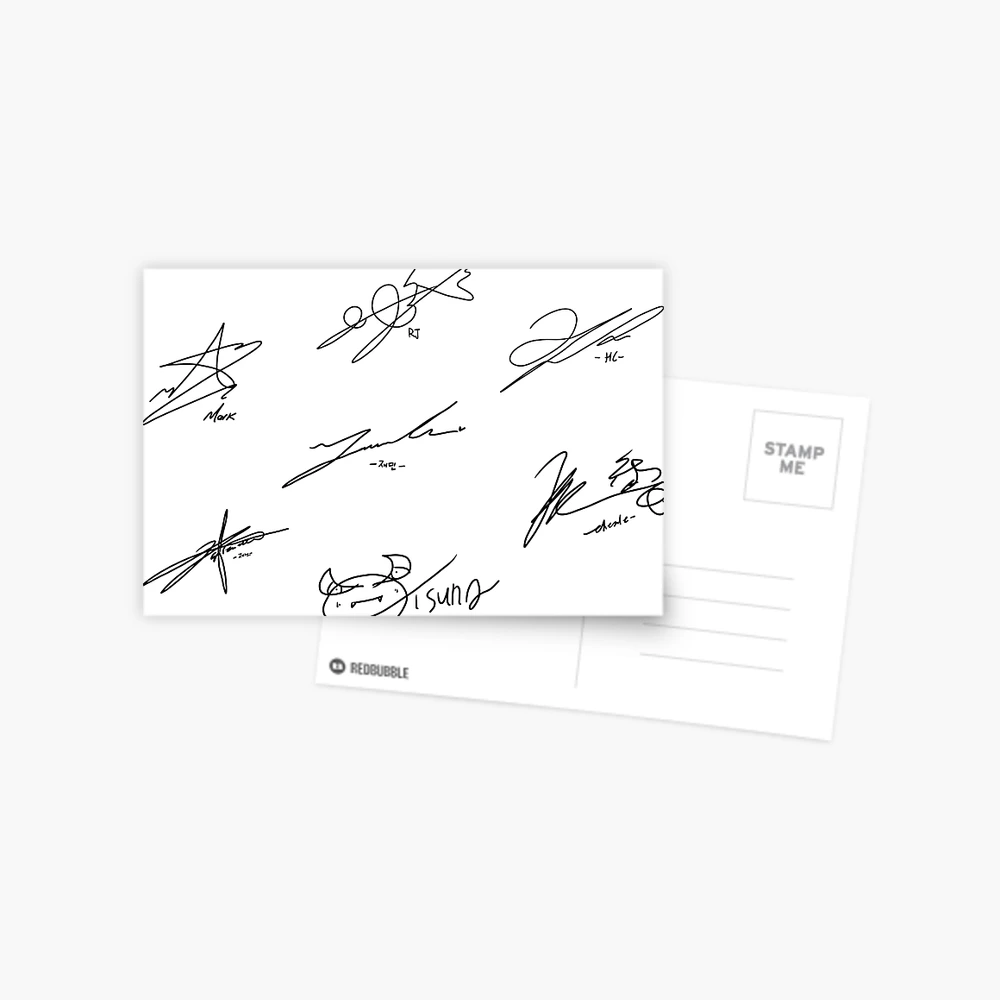 NCT DREAM 127 マーク　直筆サイン入りネームバッジ 2025年最新】nct マーク 缶バッジの人気アイテム - メルカリ