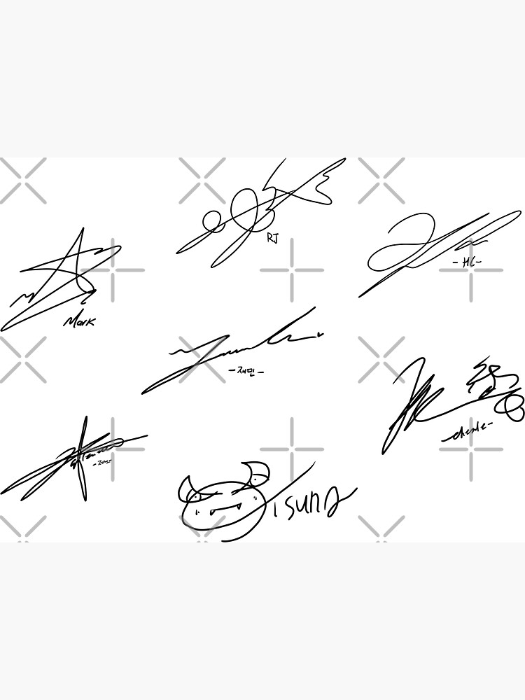 NCT DREAM signatures