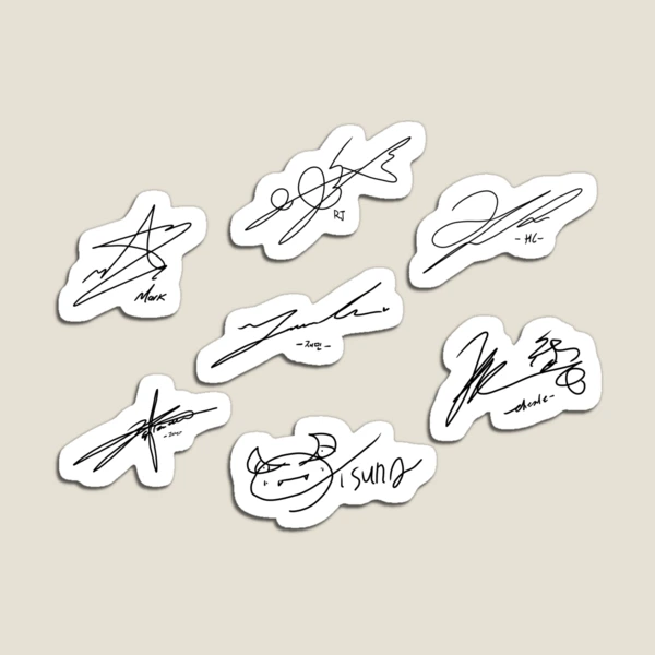 NCT DREAM signatures