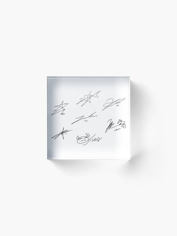 NCT DREAM signatures