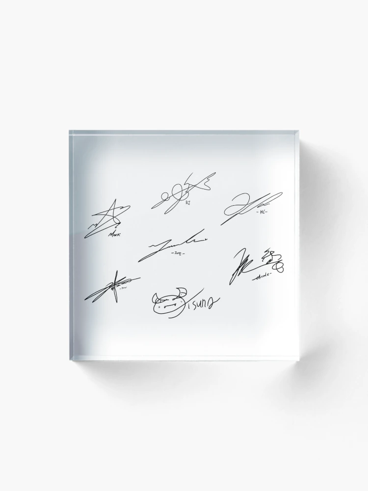 NCT DREAM signatures