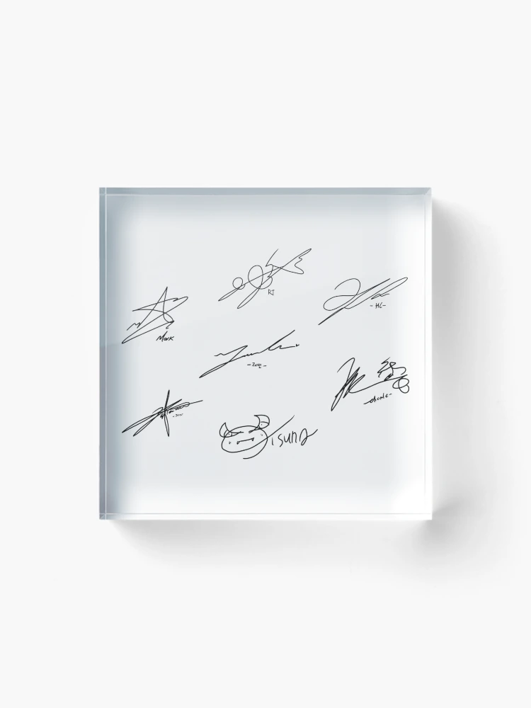 NCT DREAM signatures