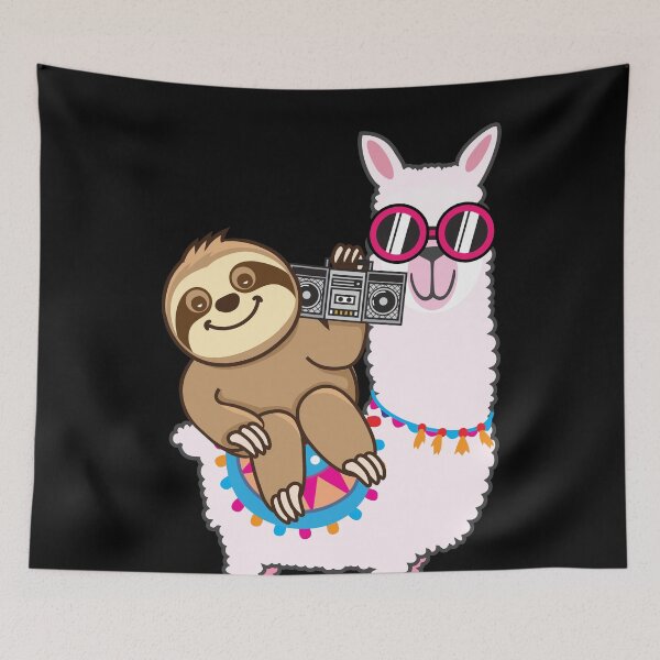 Item preview, Sloth llama designed and sold by plushism.