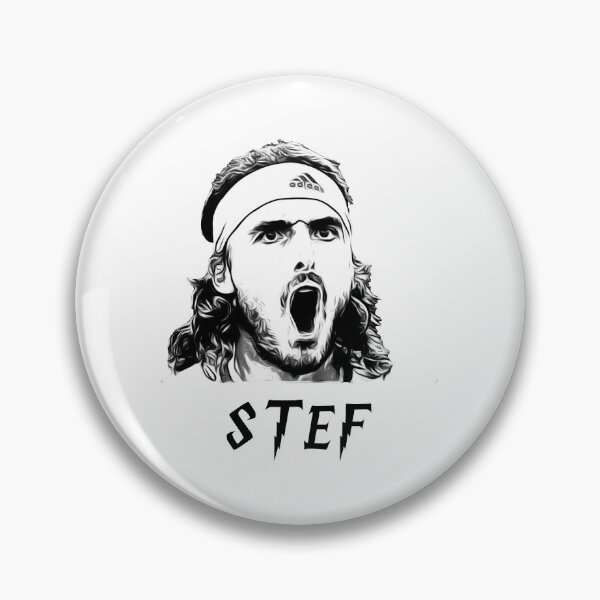Item preview, Stefanos Tsitsipas tennis designed and sold by teniscomunidad.