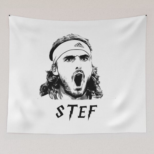 Item preview, Stefanos Tsitsipas tennis designed and sold by teniscomunidad.