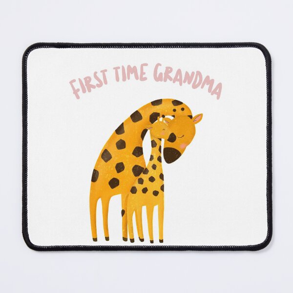 Item preview, First Time Grandma - Cute Giraffe tee for Grandma designed and sold by 5lav.