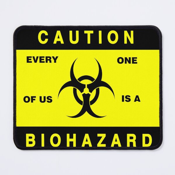 Item preview, Caution Biohazard designed and sold by norah1579.