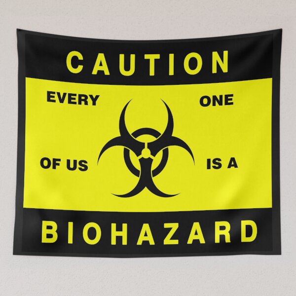 Item preview, Caution Biohazard designed and sold by norah1579.
