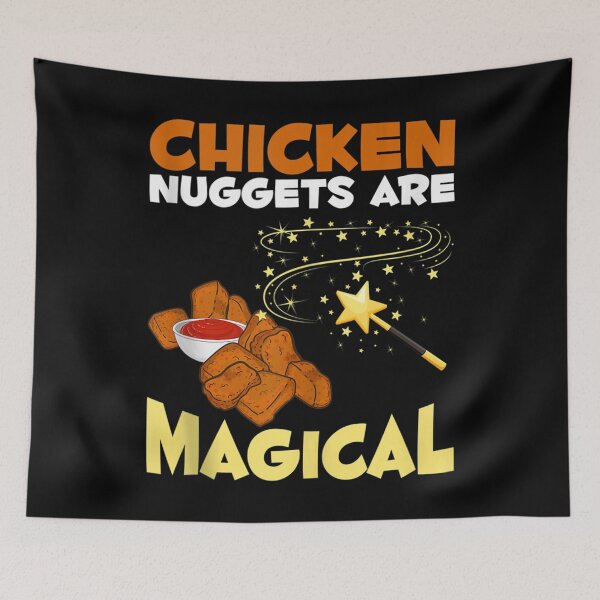 Item preview, Chicken Nuggets Are Magical Funny Foodie Chicken Nuggets Tank Top designed and sold by FidelmaShop.