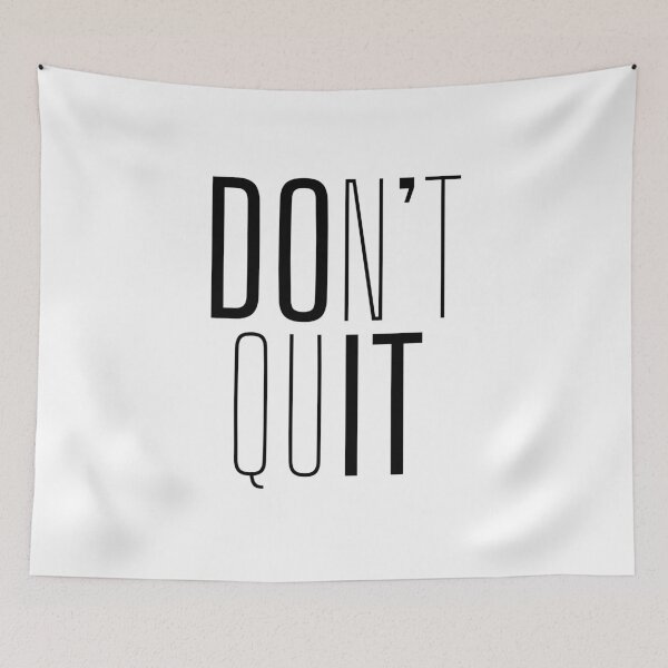 Item preview, Don’t Quit Do it, Motivation Quote designed and sold by miraipa.