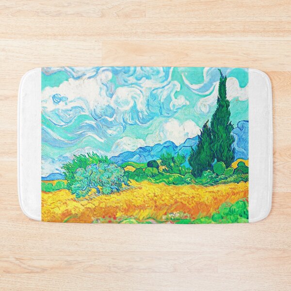 Item preview, Wheatfield with Cypresses by Van Gogh designed and sold by hardscuffle.